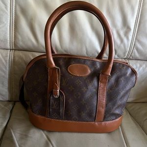Vintage Louis Vuitton French Company Sac Chien Dog Pet Carrier Handbag